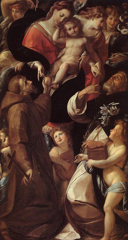 Giulio Cesare Procaccini Madonna and Child with Saints and Angels